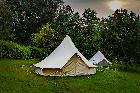 Luxury Lake Side Bell Tent Glamping near Chester